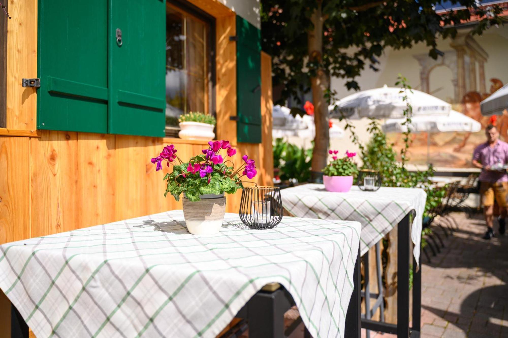 Hotel Restaurant Frühlingsgarten Fussen Bagian luar foto