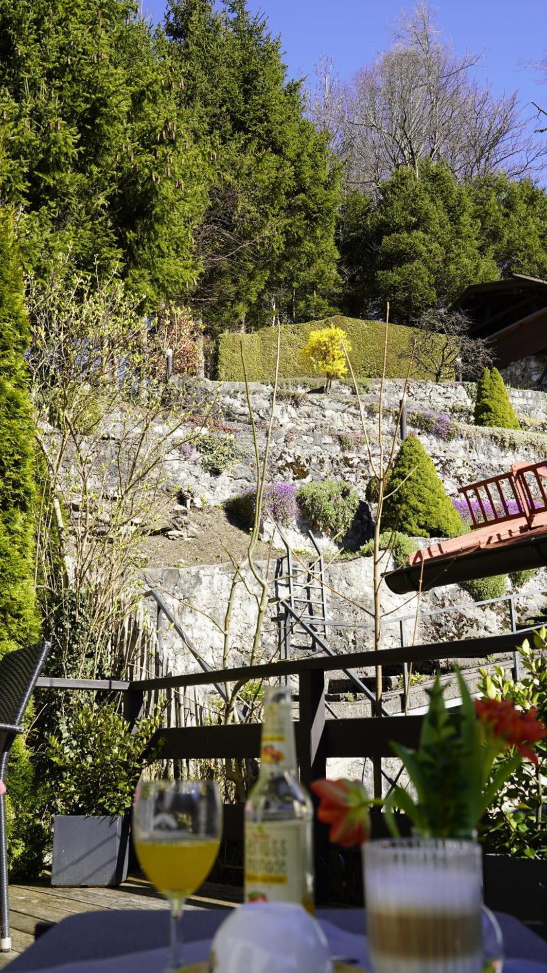 Hotel Restaurant Frühlingsgarten Fussen Bagian luar foto