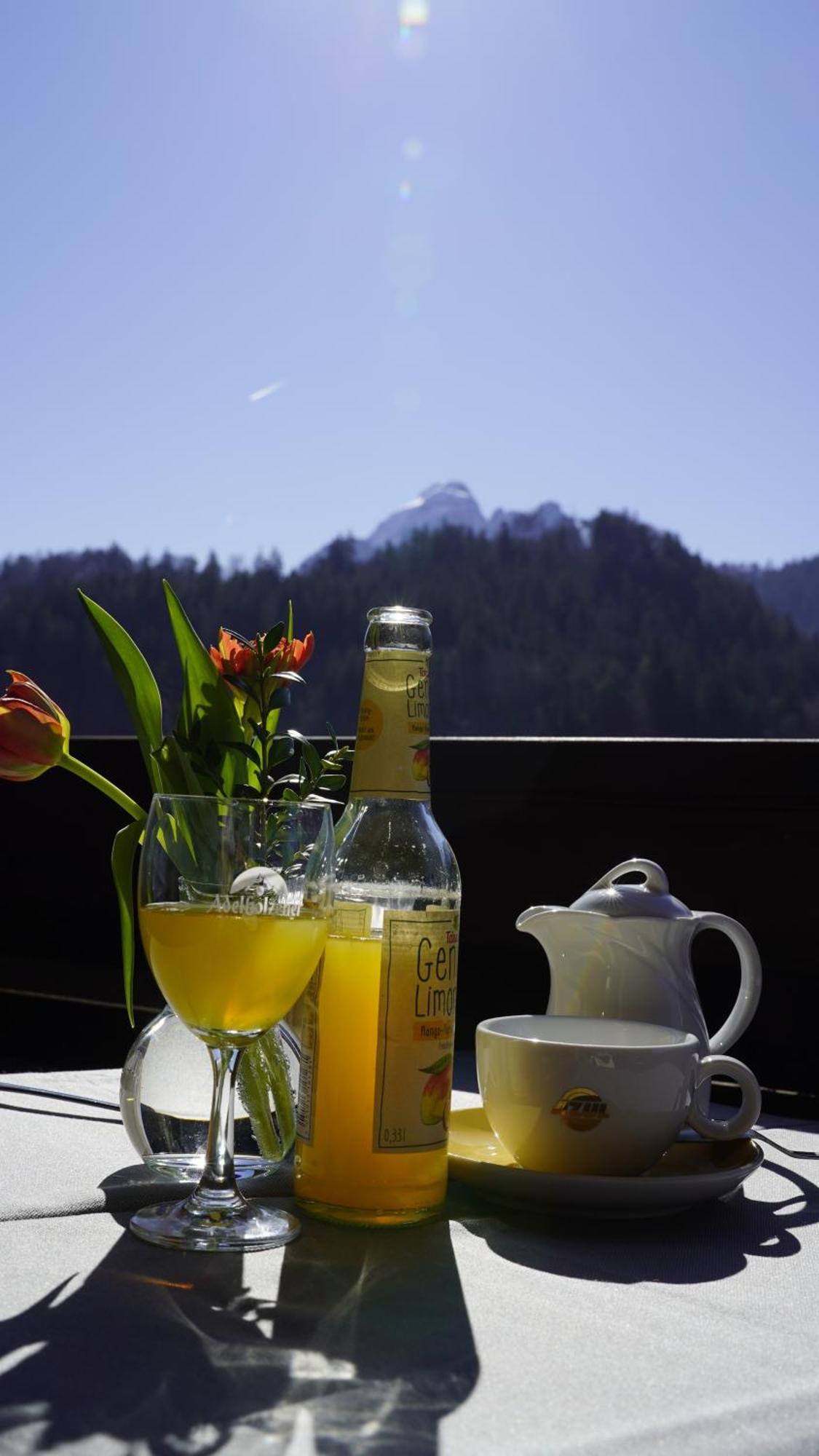 Hotel Restaurant Frühlingsgarten Fussen Bagian luar foto